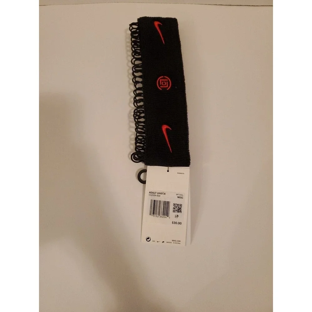 Nike Sportswear black Headband QS x CLOT CQ2154-010 Adult Unisex Nwt‎ New
